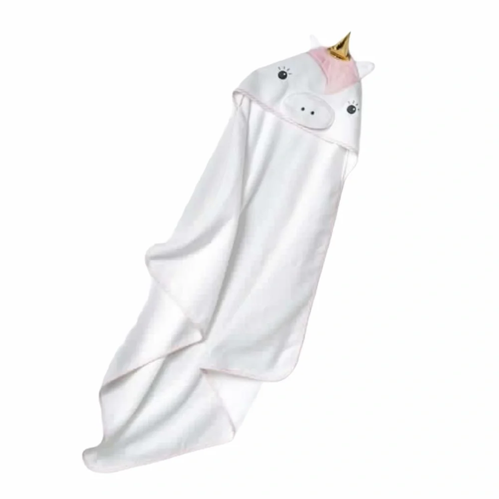 NWT Infant Unicorn Horn Cloud Island True Bath Towel